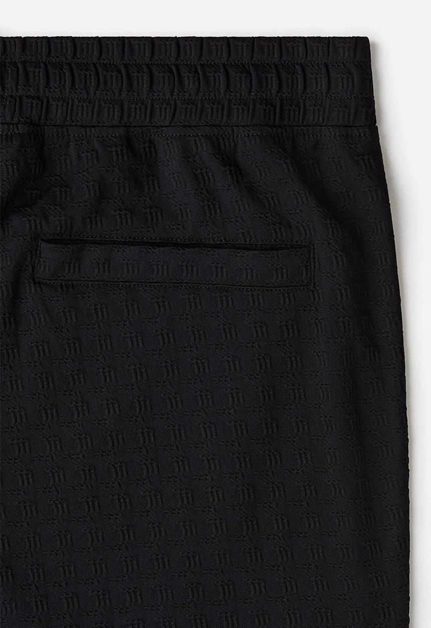 H&M - Regular fit shorts - black