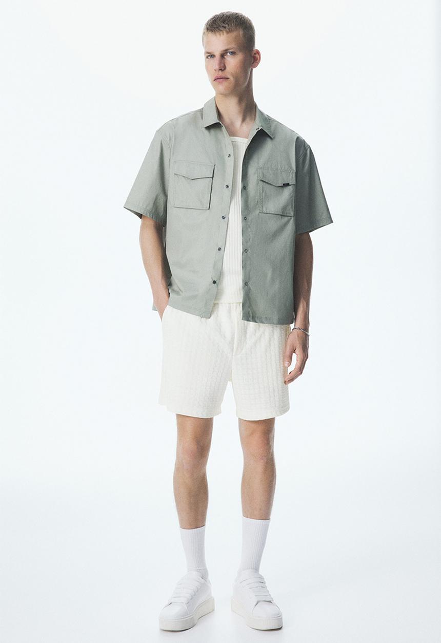 H&M - Regular fit shorts - white