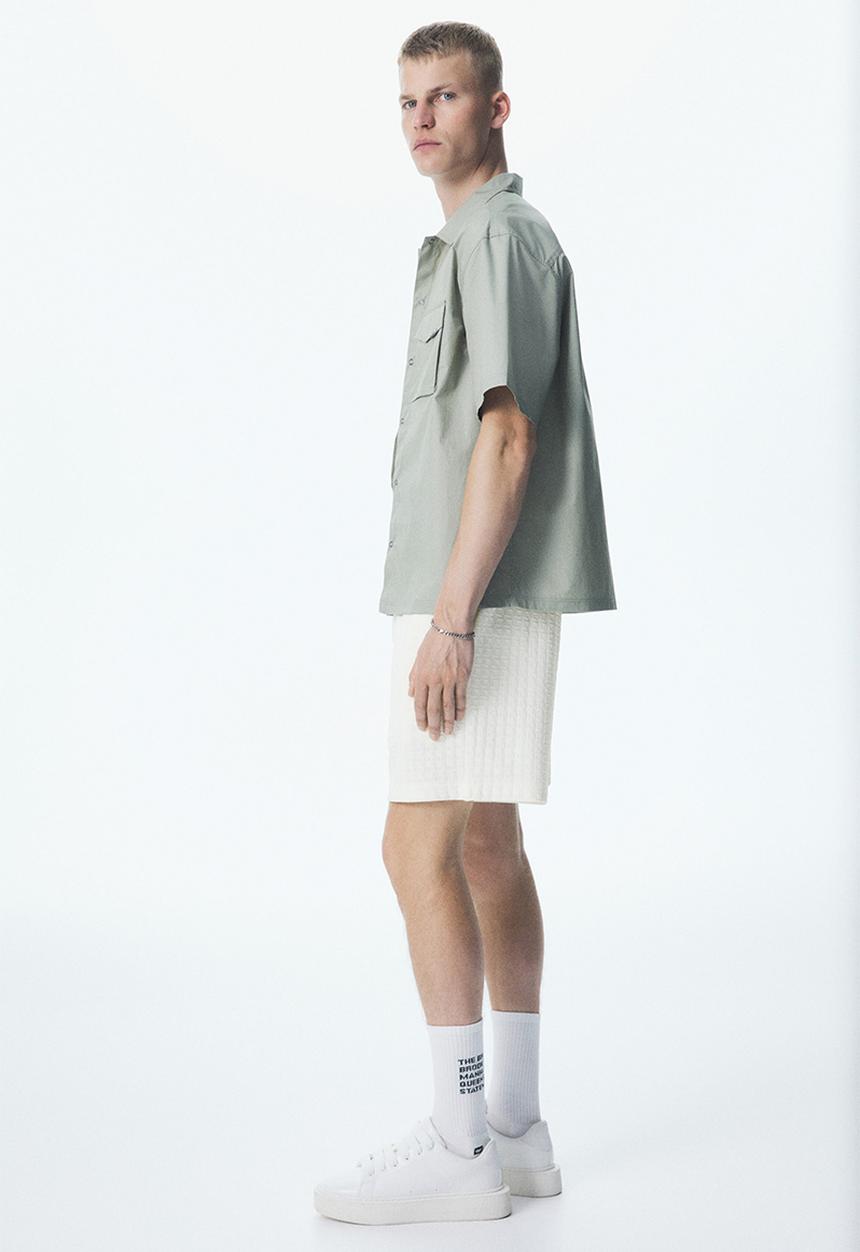H&M - Regular fit shorts - white