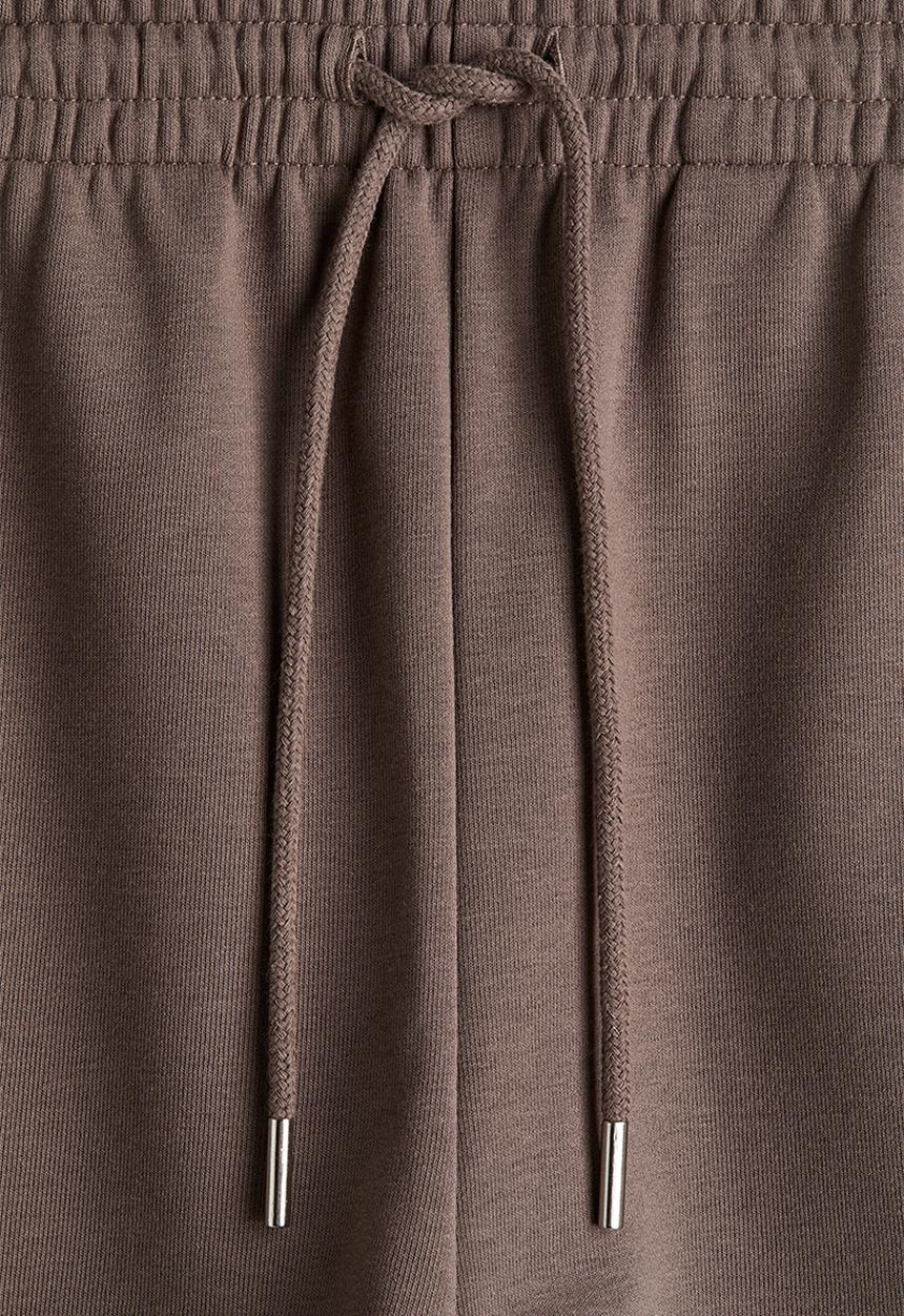 H&M - Sweatshirt shorts - dark beige