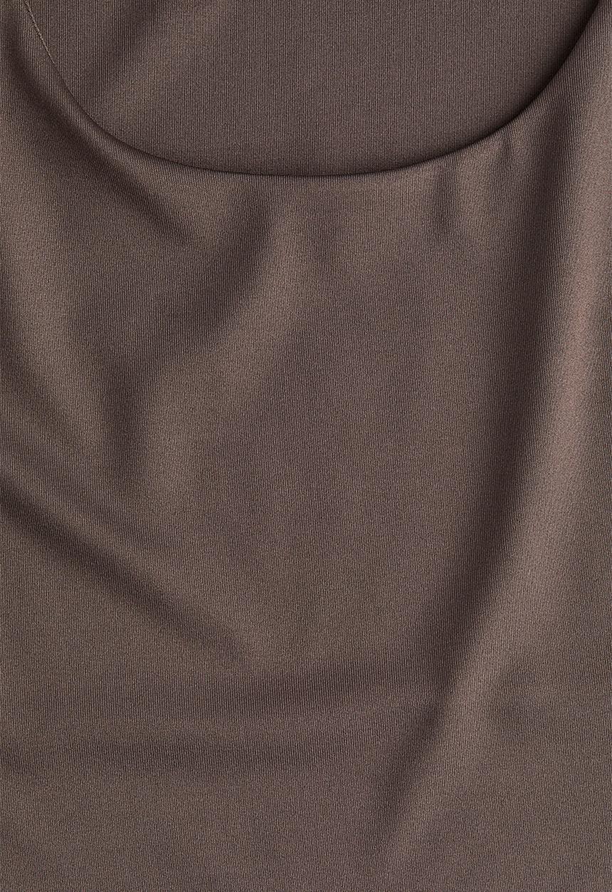 H&M - Microfibre vest top - dark mole