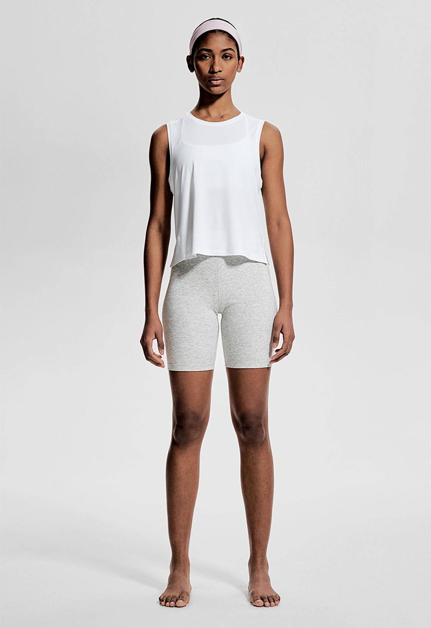 H&M - Boxy-style sports vest top with drymove™ - white