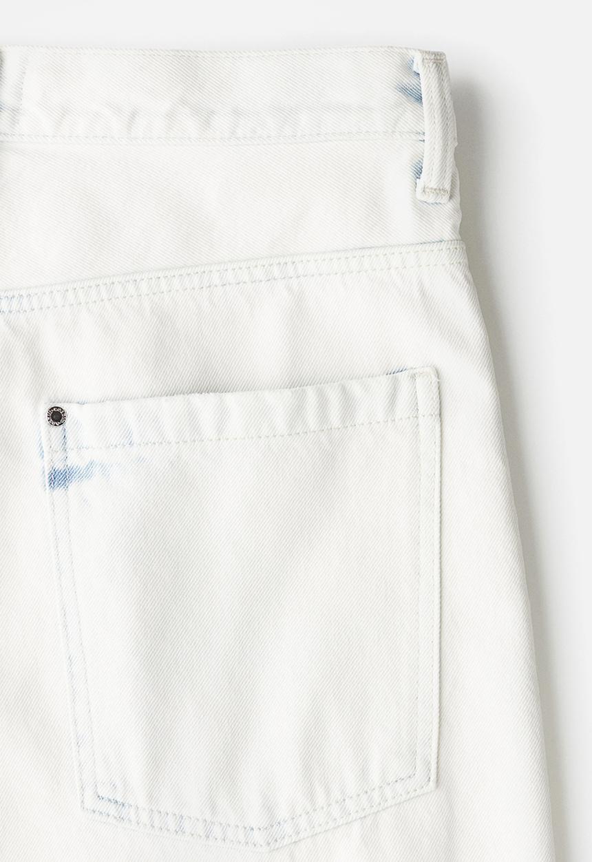 H&M - Super baggy jeans - white