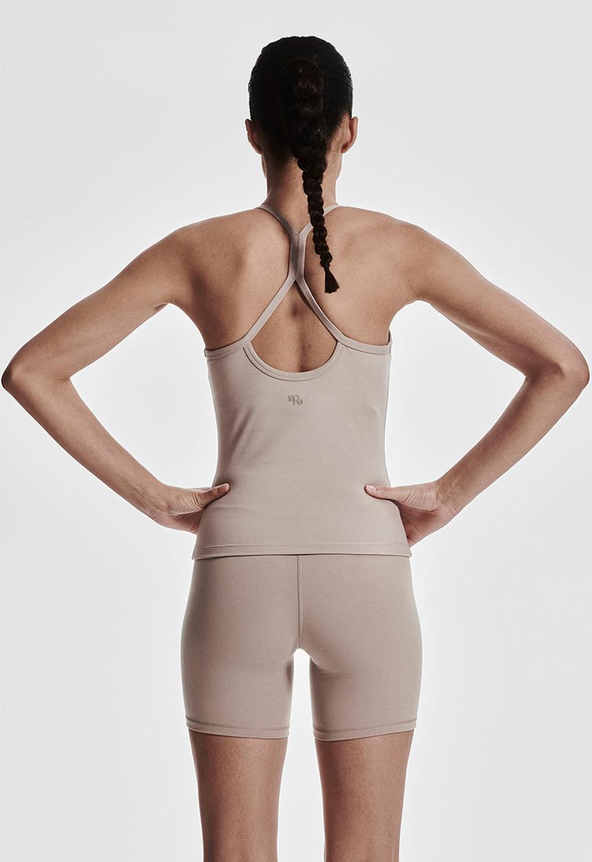 H&M - Sports cycling shorts with softmove™ - beige