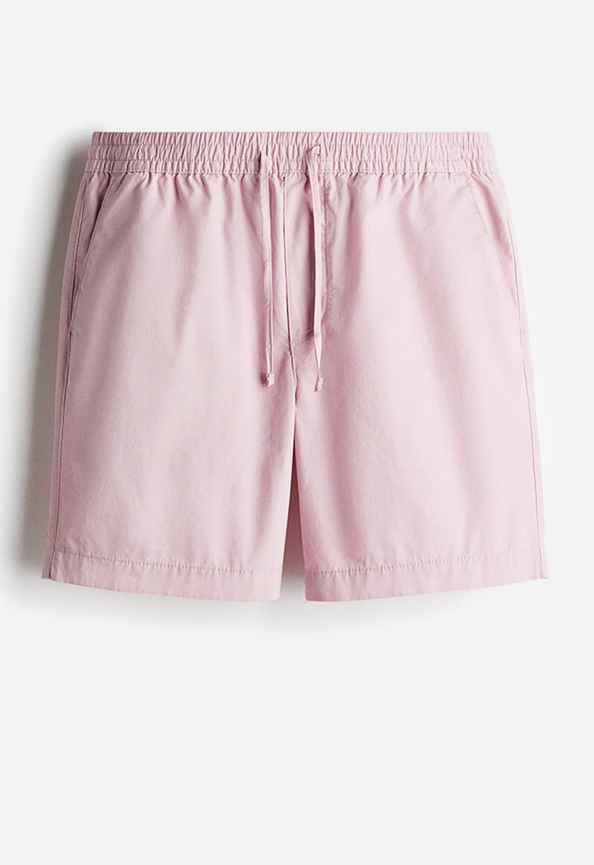 H&M - Regular fit canvas shorts - pink