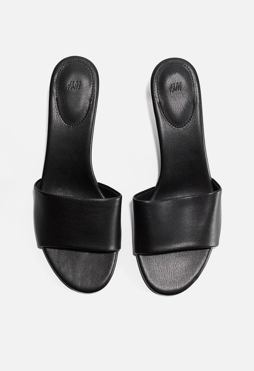 H&M - Heeled sandals - black