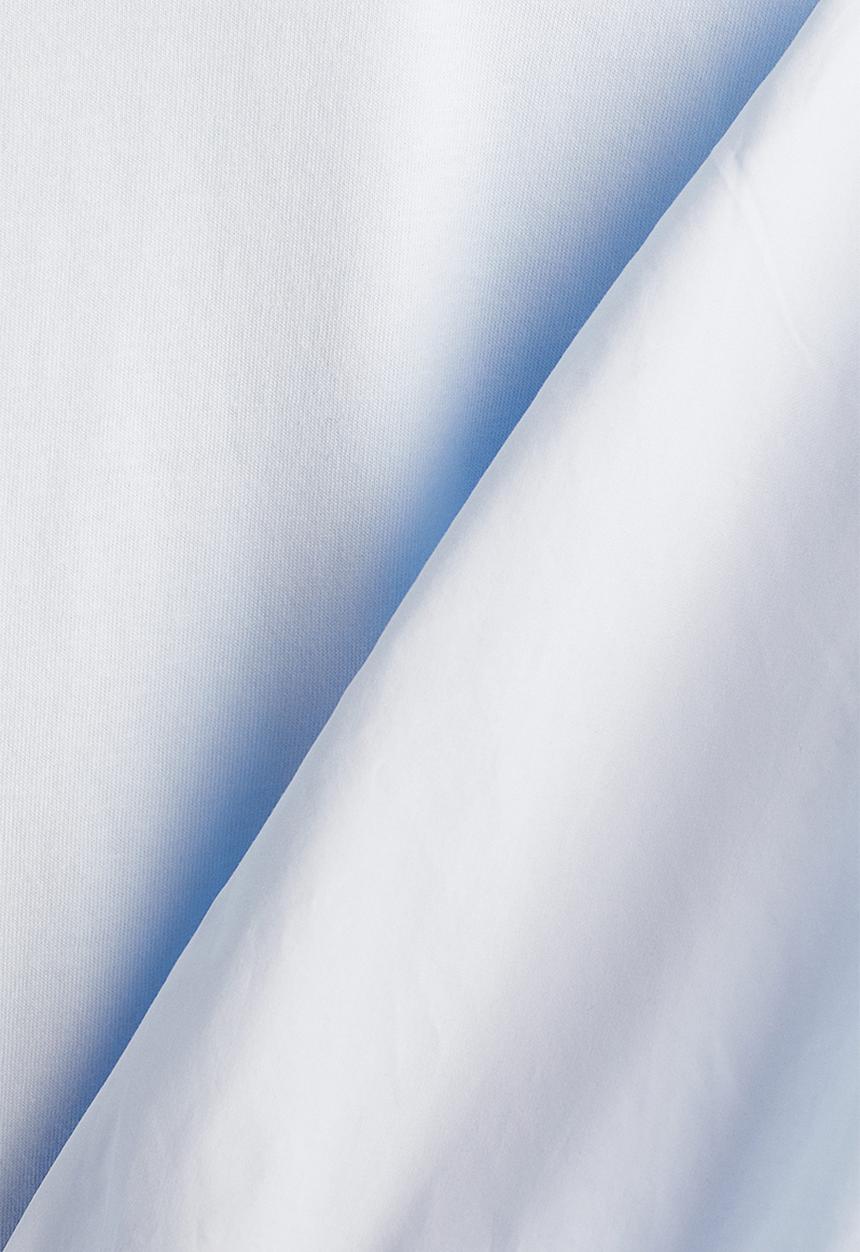 H&M - Balloon-sleeved top - light blue
