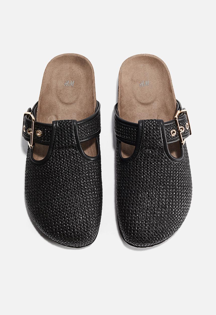 H&M - Sandals - black