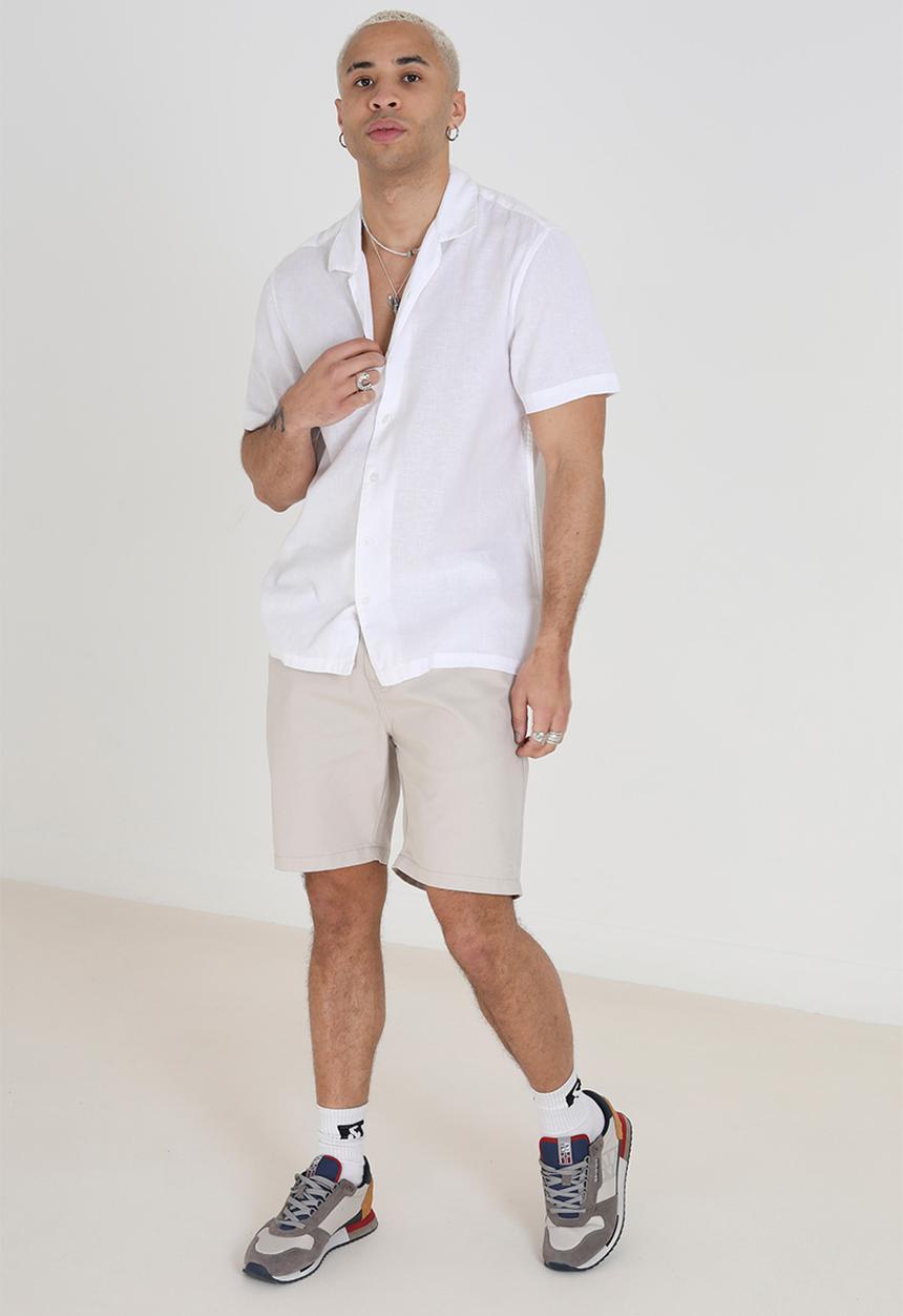 Brave Soul - Smith Chino Short- Light Stone