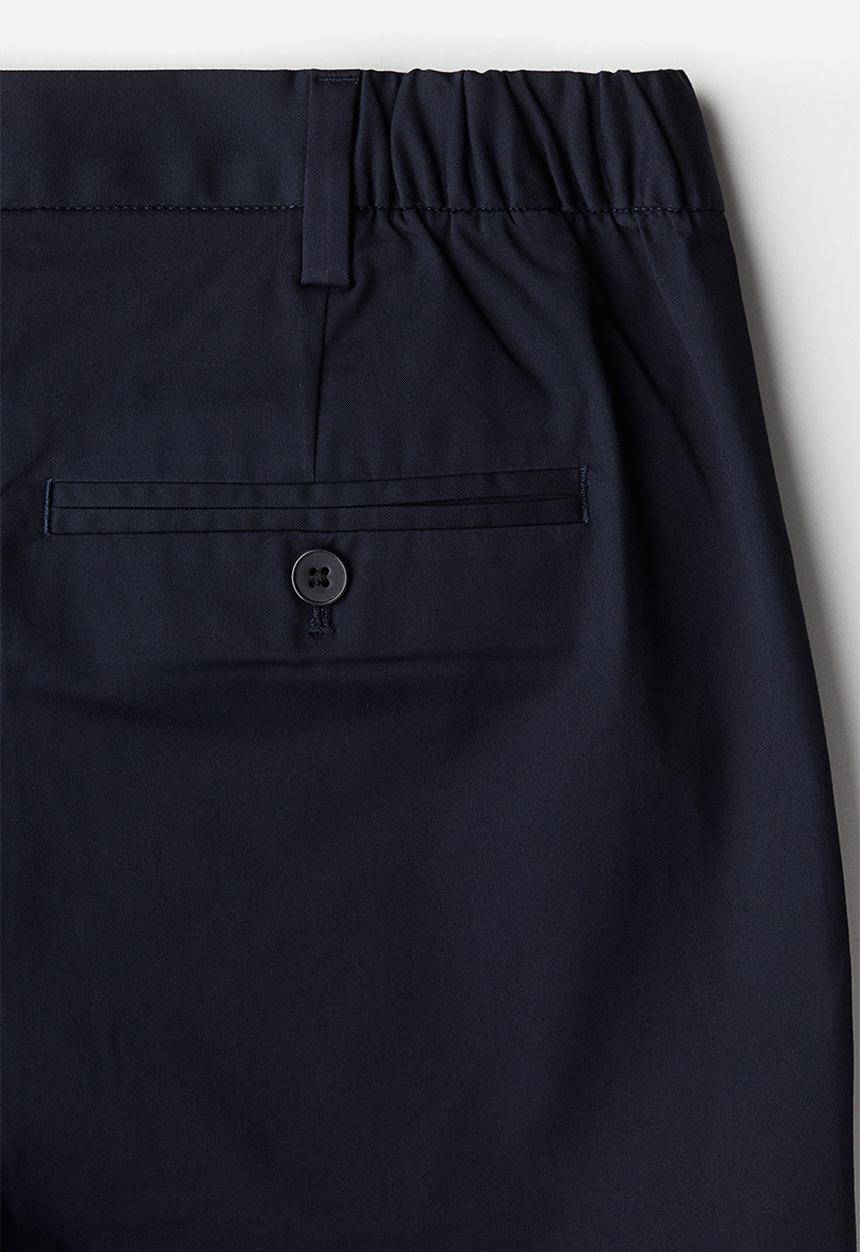 H&M - Regular fit chino shorts - navy blue