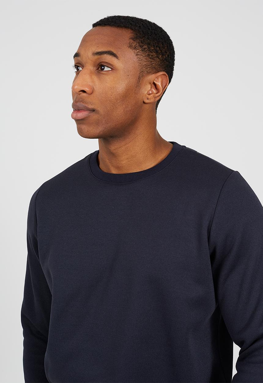 Brave Soul - Crew Neck Sweatshirt - Navy