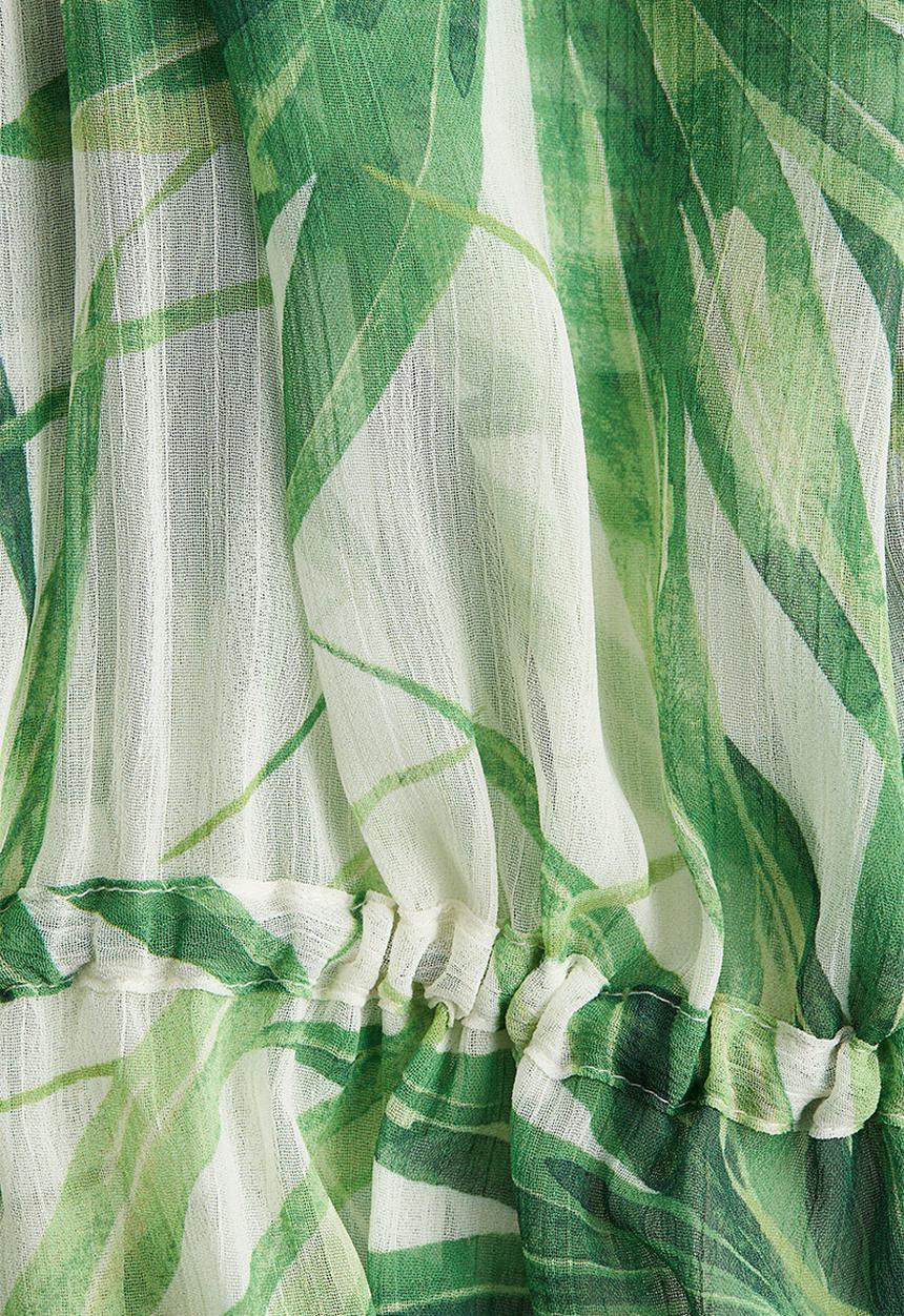 H&M - Beach kaftan - green,multi