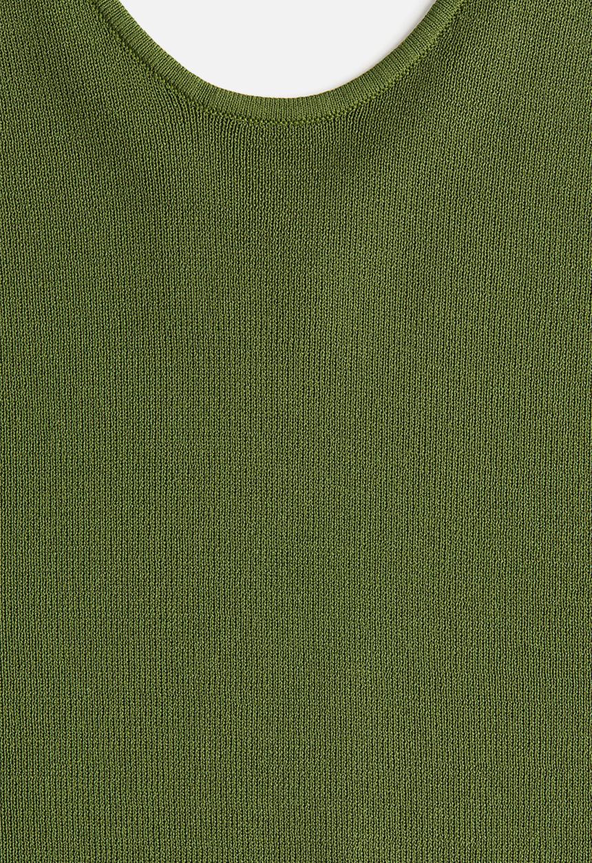 H&M - Knitted vest top - green