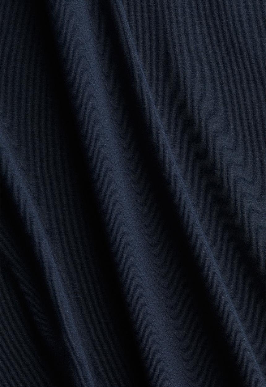 H&M - Long t-shirt dress - navy blue 