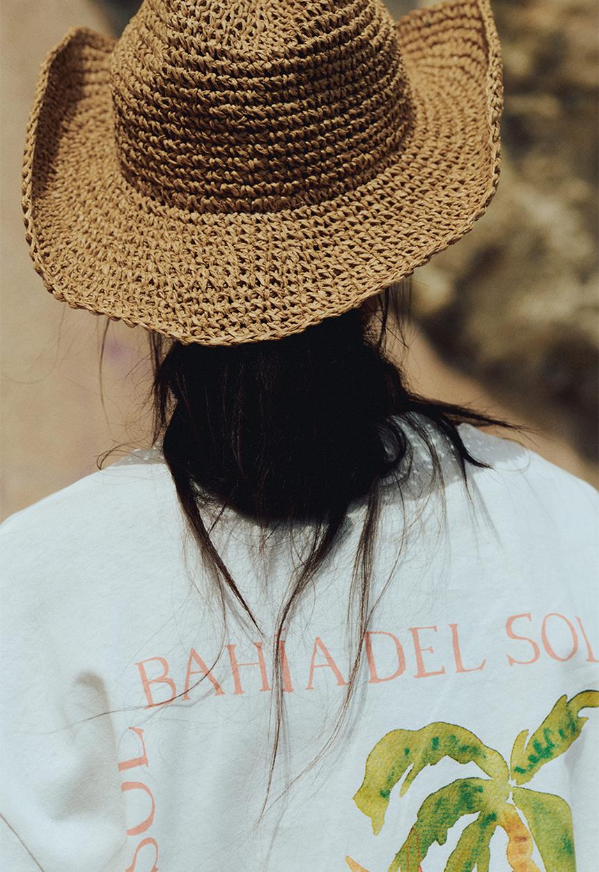 H&M - Straw cowboy hat - beige