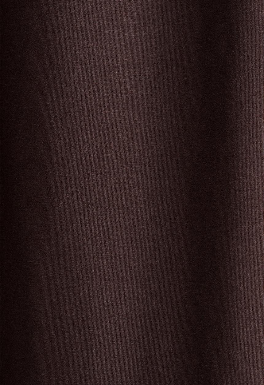 H&M - Long T-shirt dress - dark brown