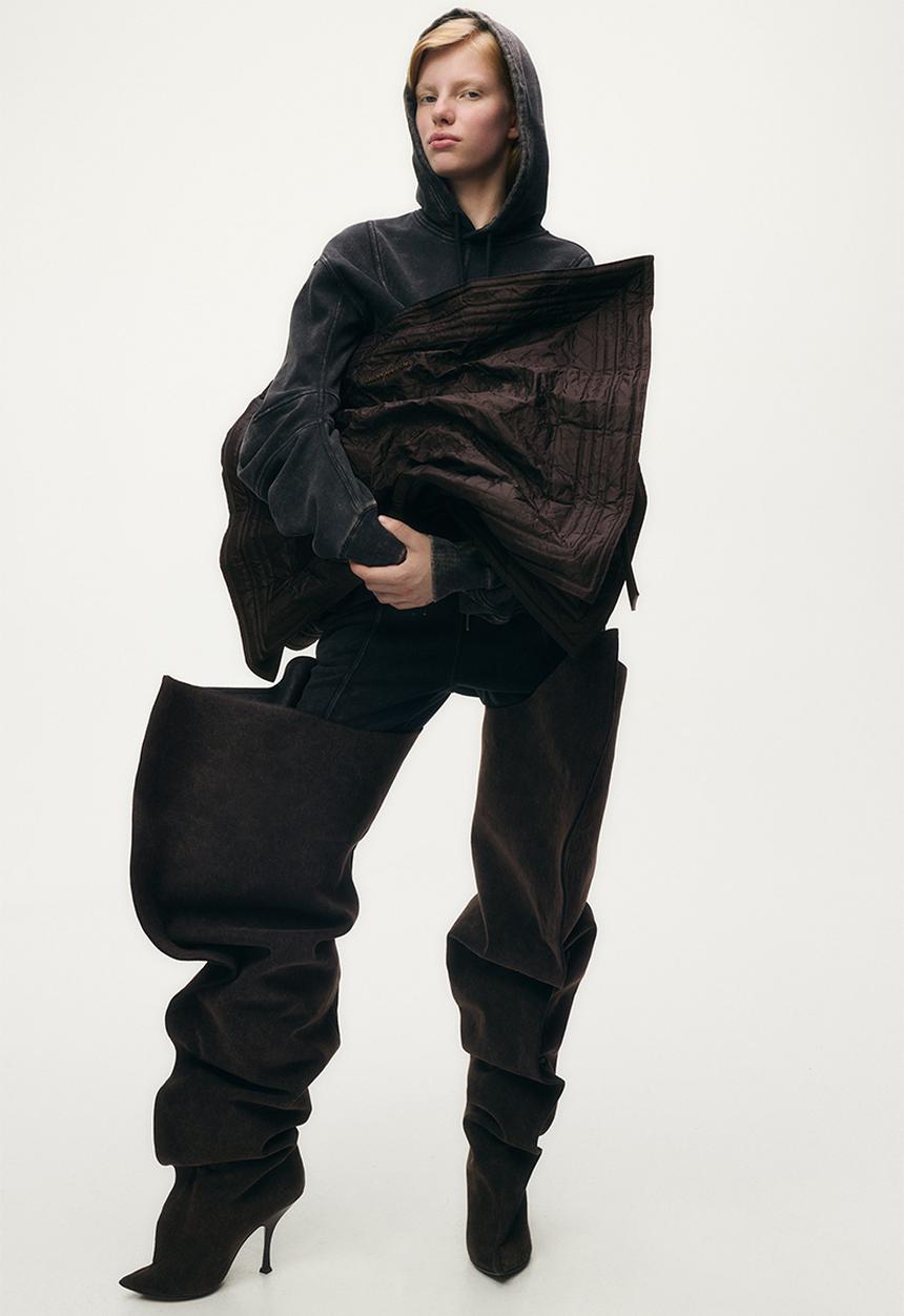 H&M - Oversized tote bag - dark brown