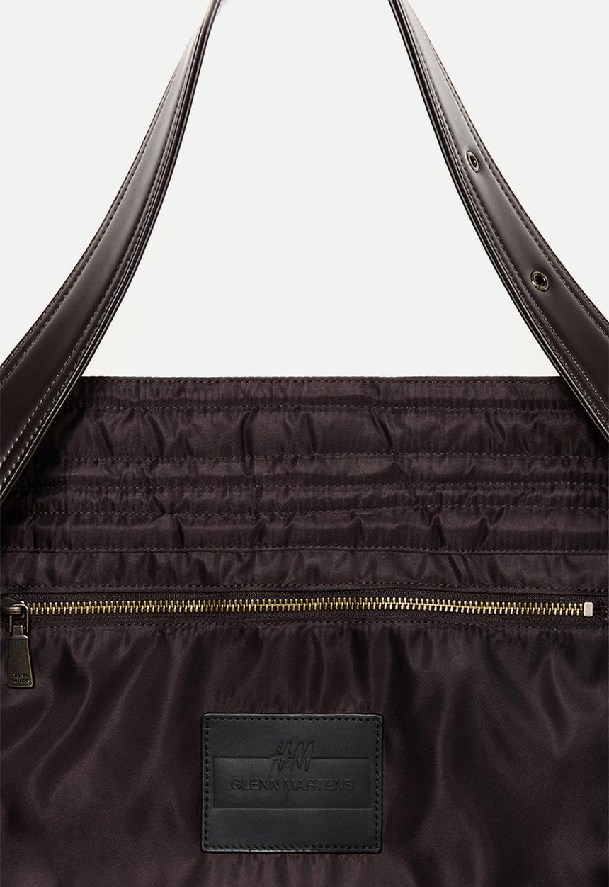 H&M - Oversized tote bag - dark brown