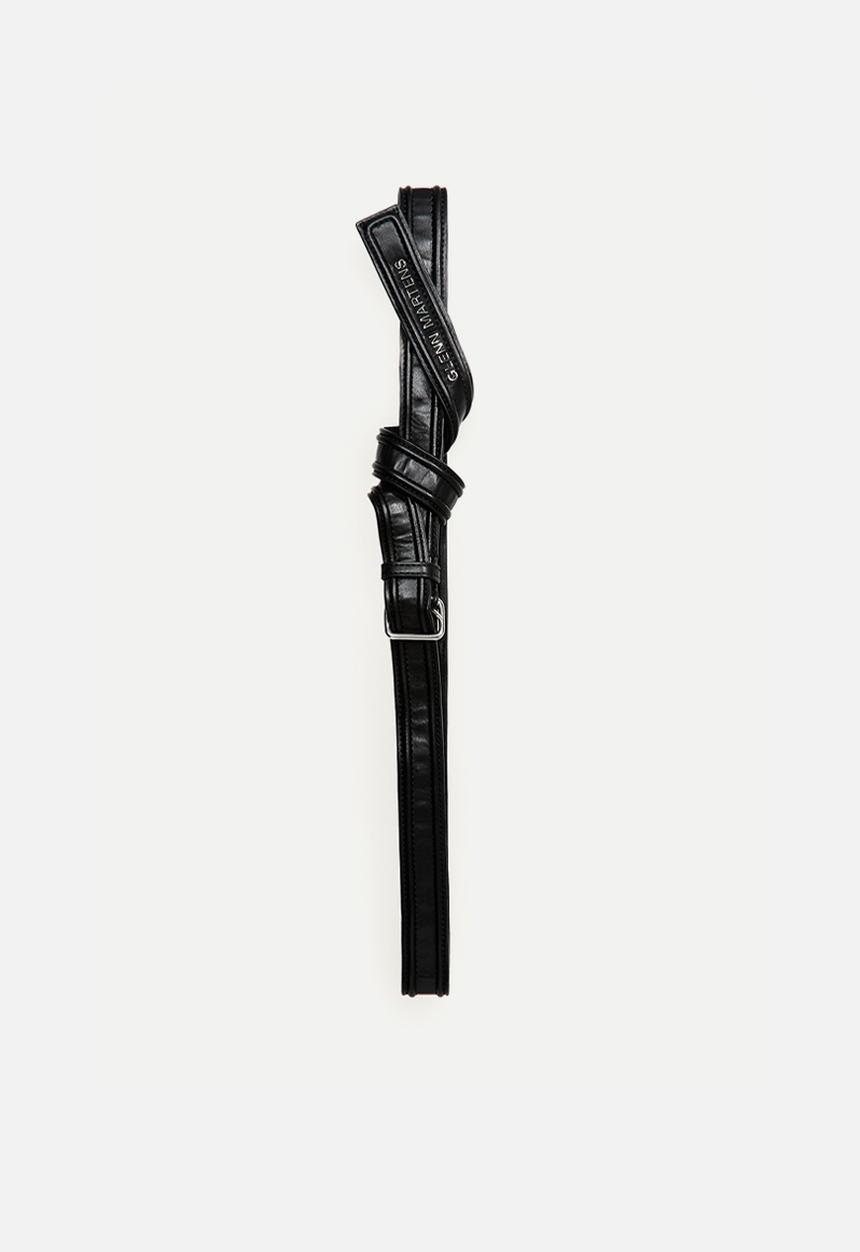 H&M - Boning-detail belt - black
