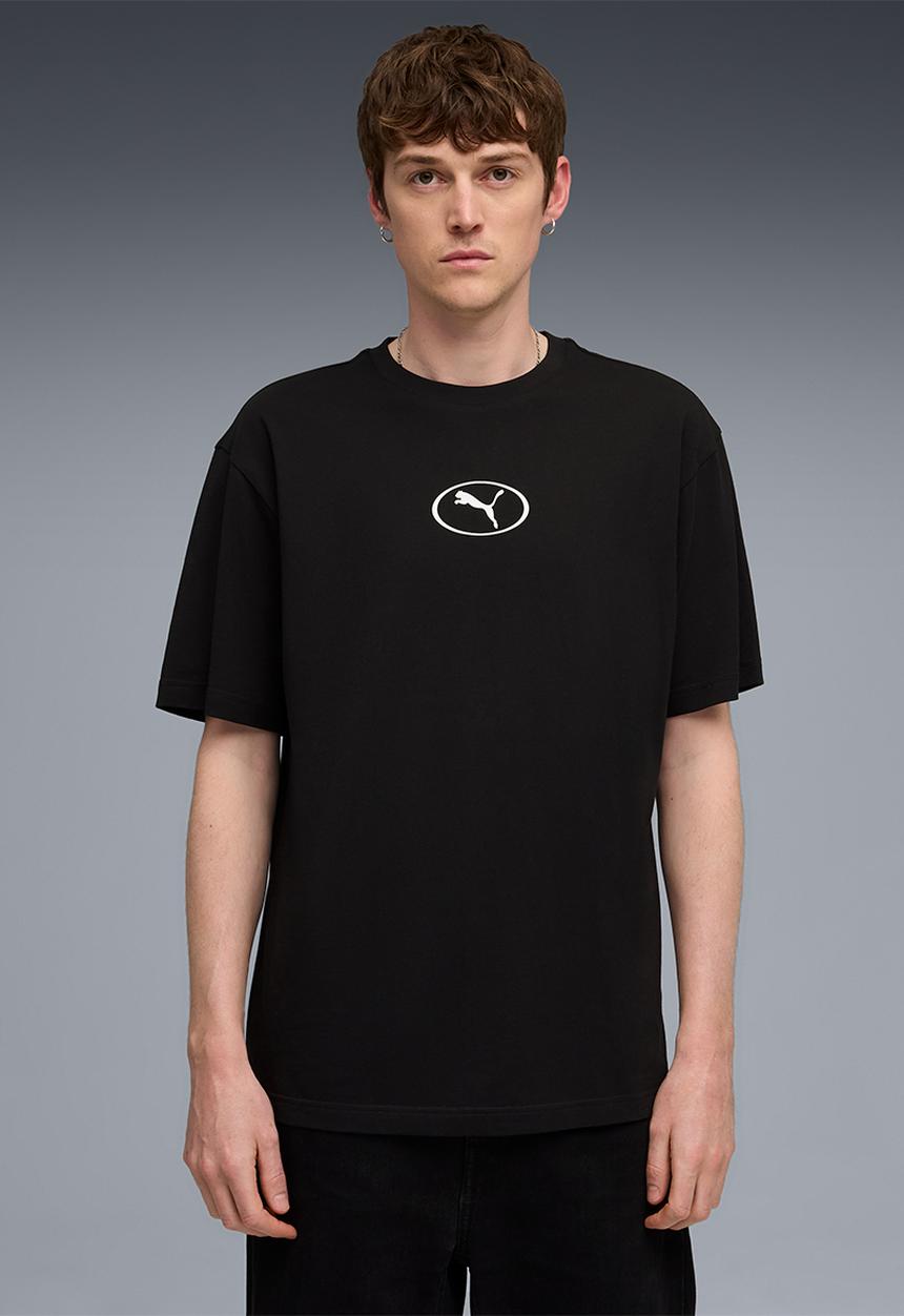 PUMA - PUMA Sport Relaxed Graphic Tee - PUMA Black