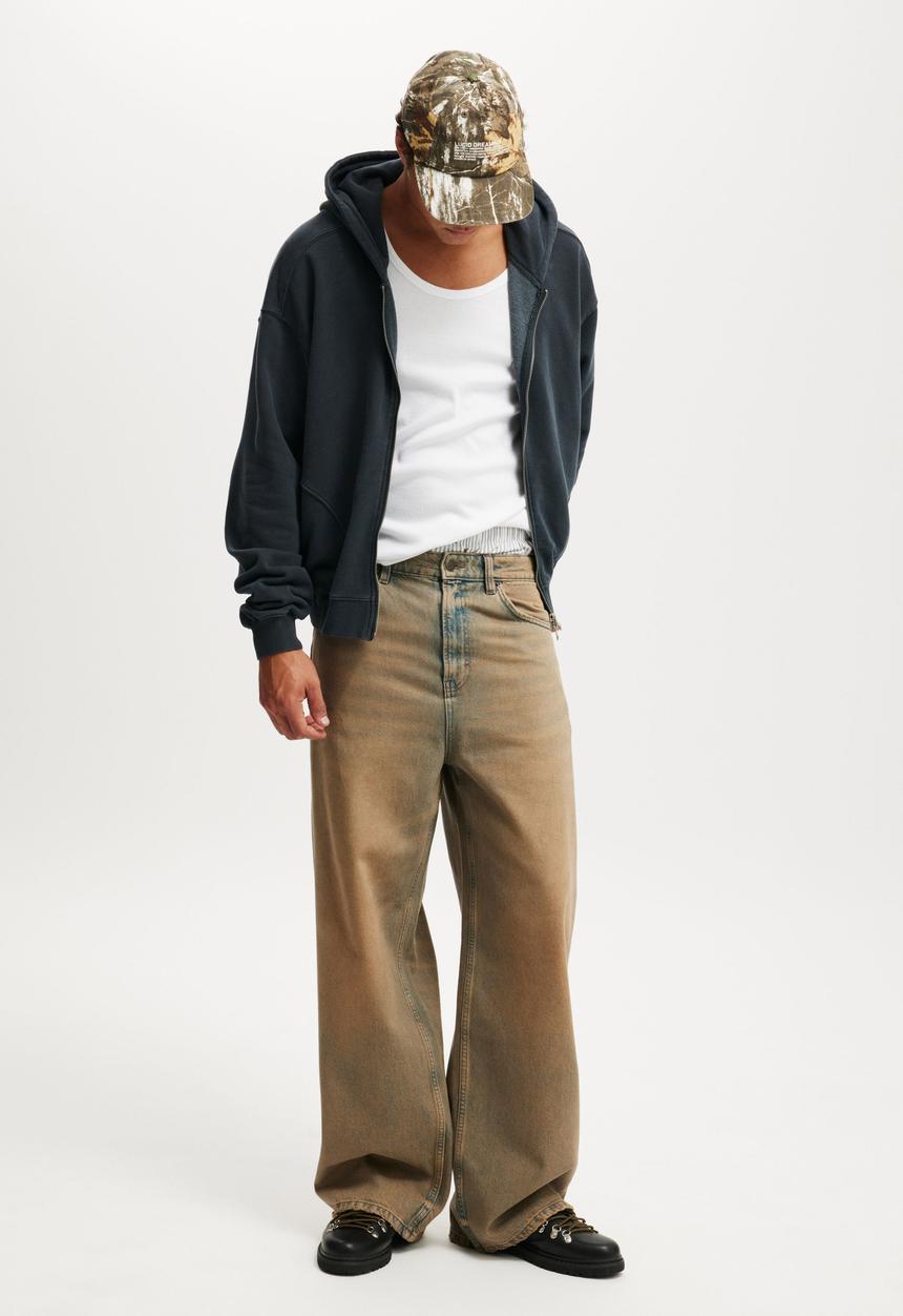 Cotton On - Super Baggy Jean - Espresso