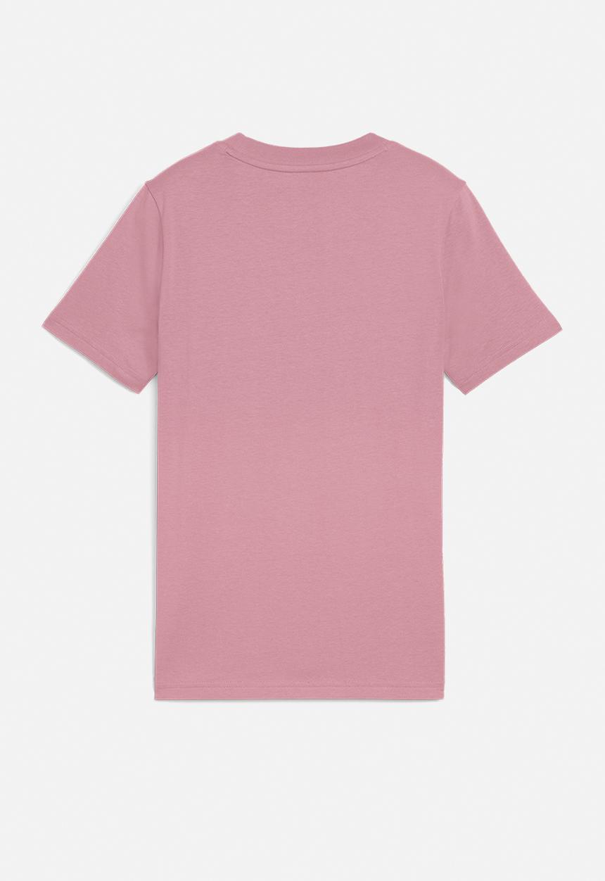 PUMA - Ess Metallic Tee G-Poised Pink/Metallic Gold