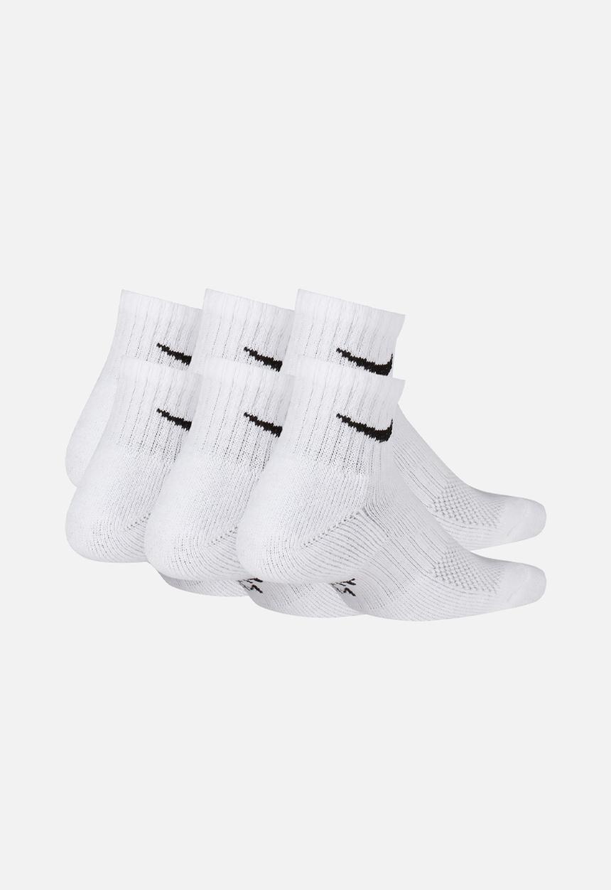 Nike - Nike everyday ankle socks 6 pairs - white/black