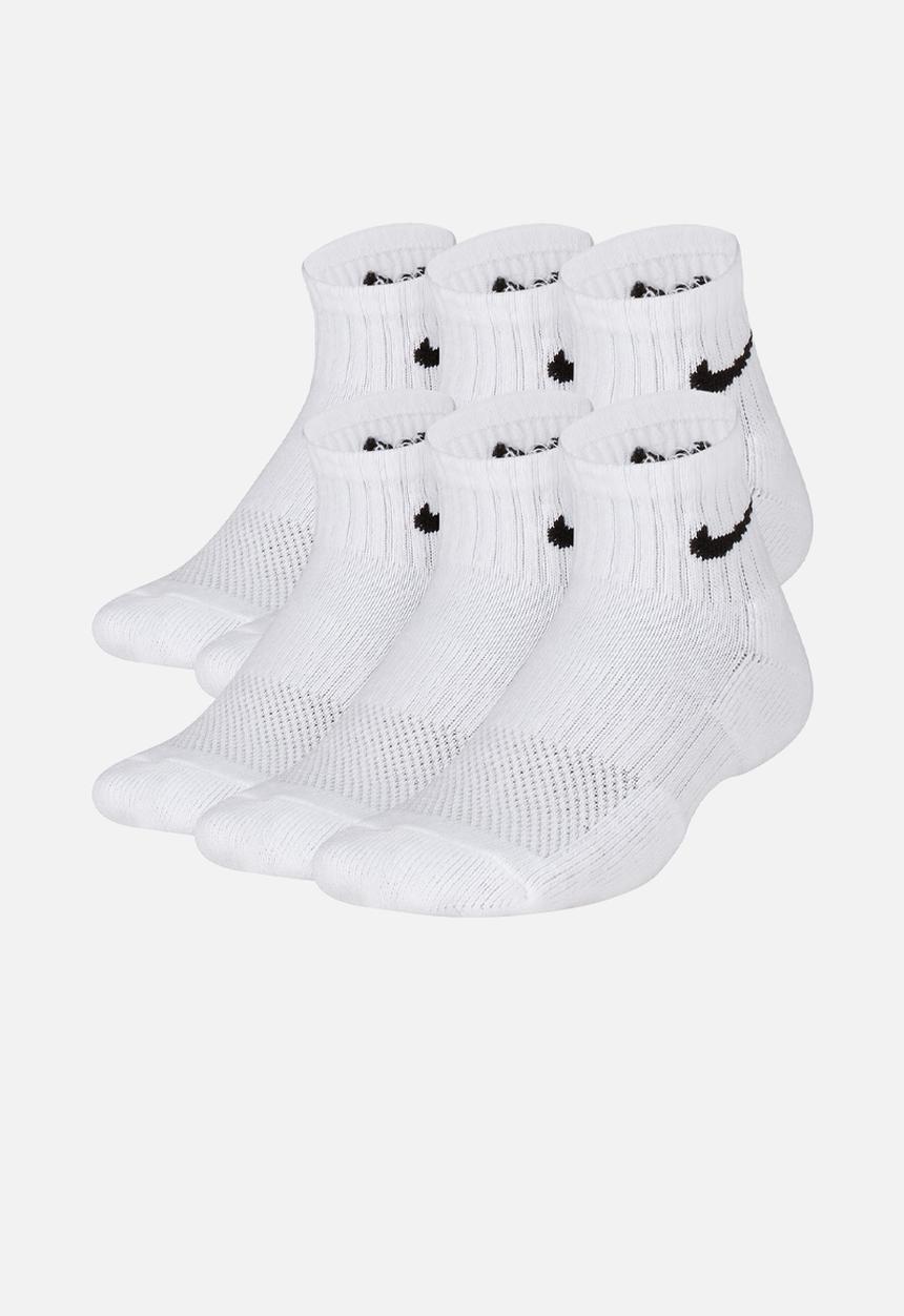 Nike - Nike everyday ankle socks 6 pairs - white/black