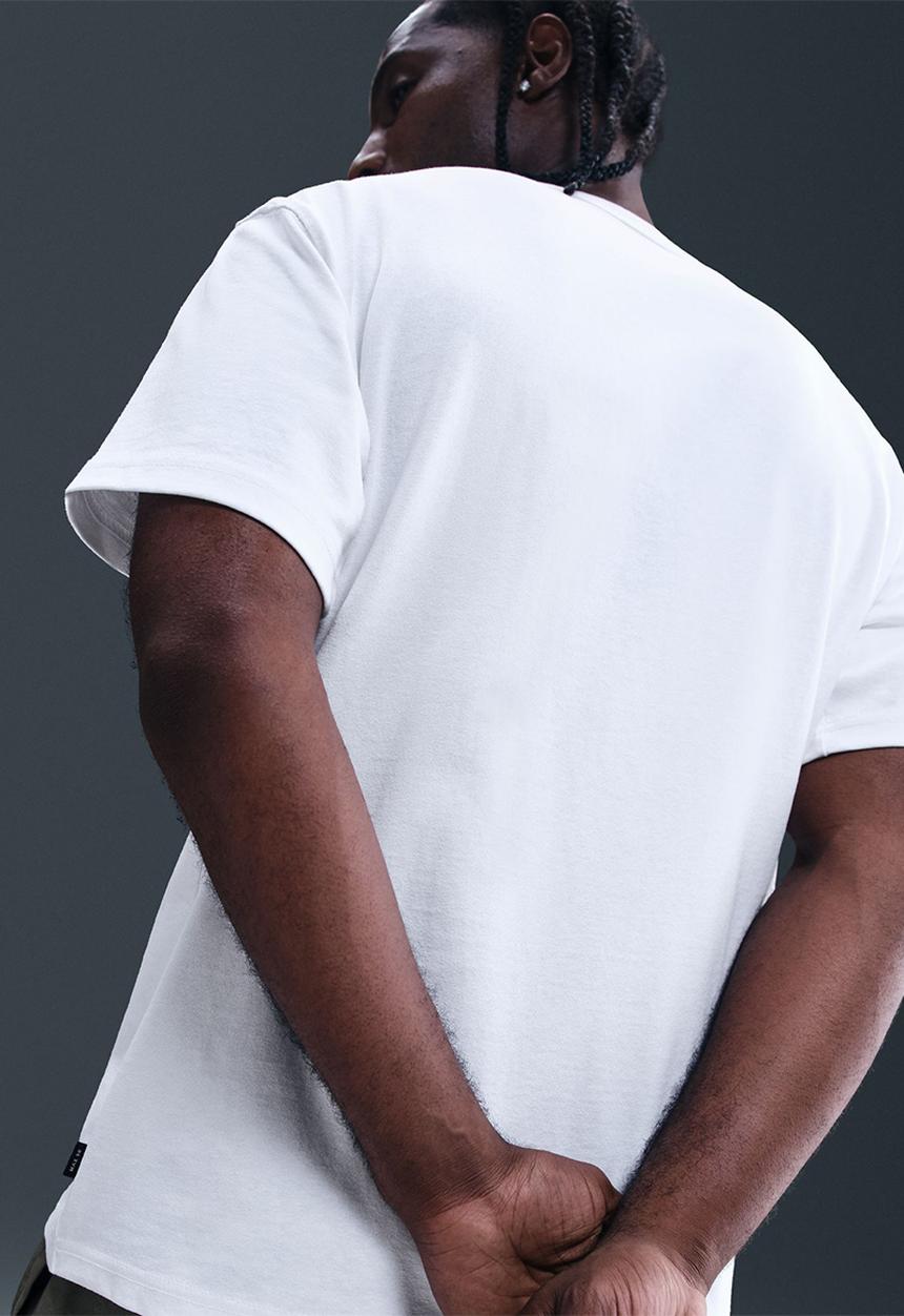 Nike - NSW Prem Essential Sustainable Tee - White/Gold