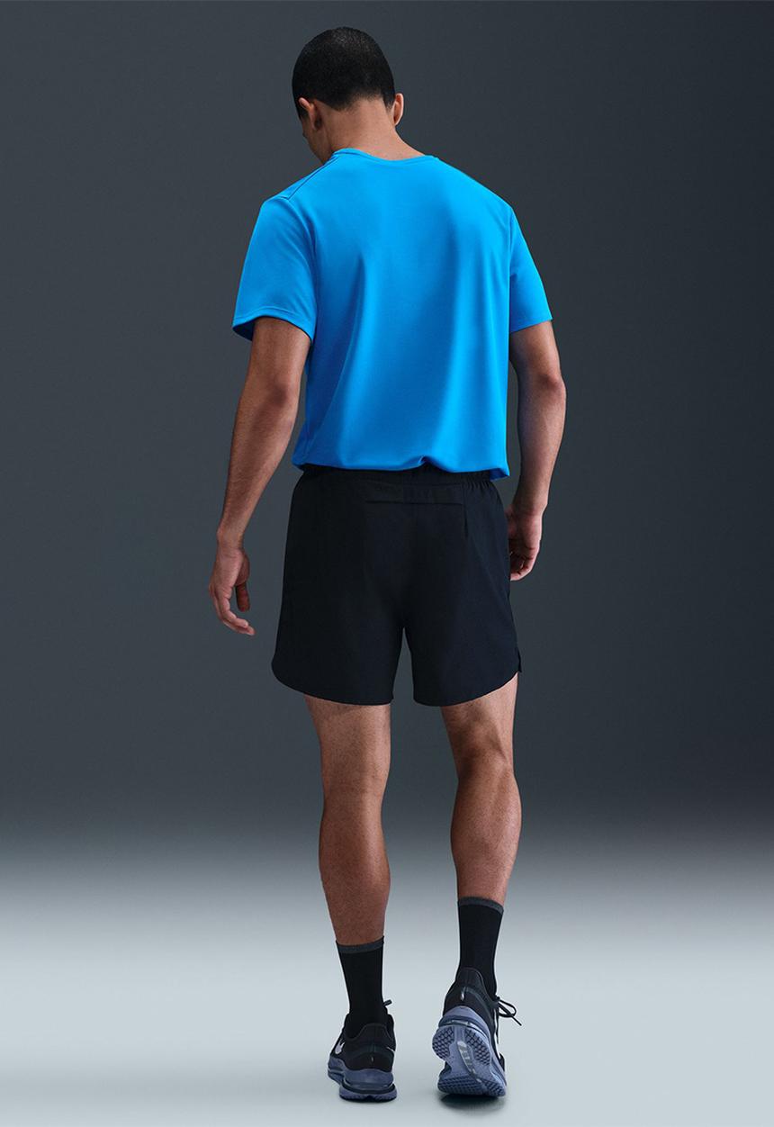 Nike - M Nk Df Uv Miler Ss - Blue Hero/Reflective Silv