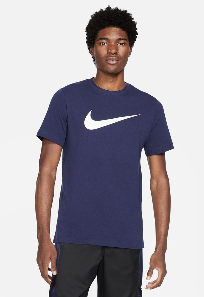 Nike - NSW Icon Swoosh Tee - Midnight Navy/White