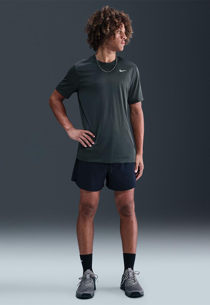 Nike - Dri-FIT  Reset Training Tee - Seaweed/Matte Silver