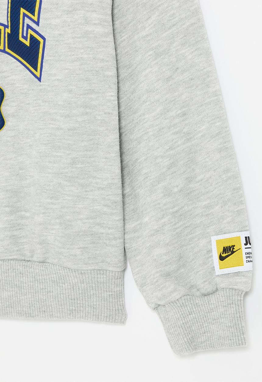 Nike - Nike pe french terry crewneck - light smoke grey heather