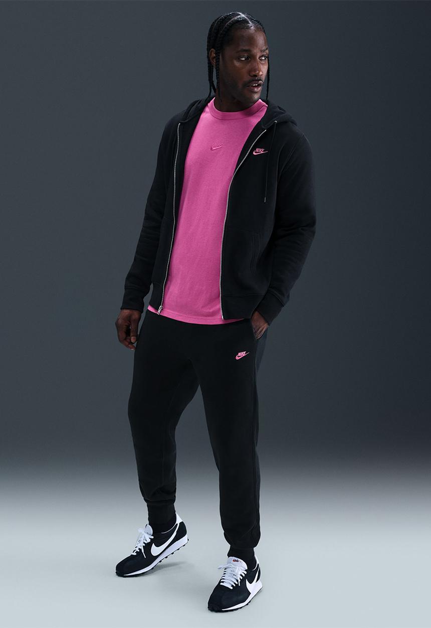 Nike - NSW  Club BB Jogger - Black/Black/Pinksicle