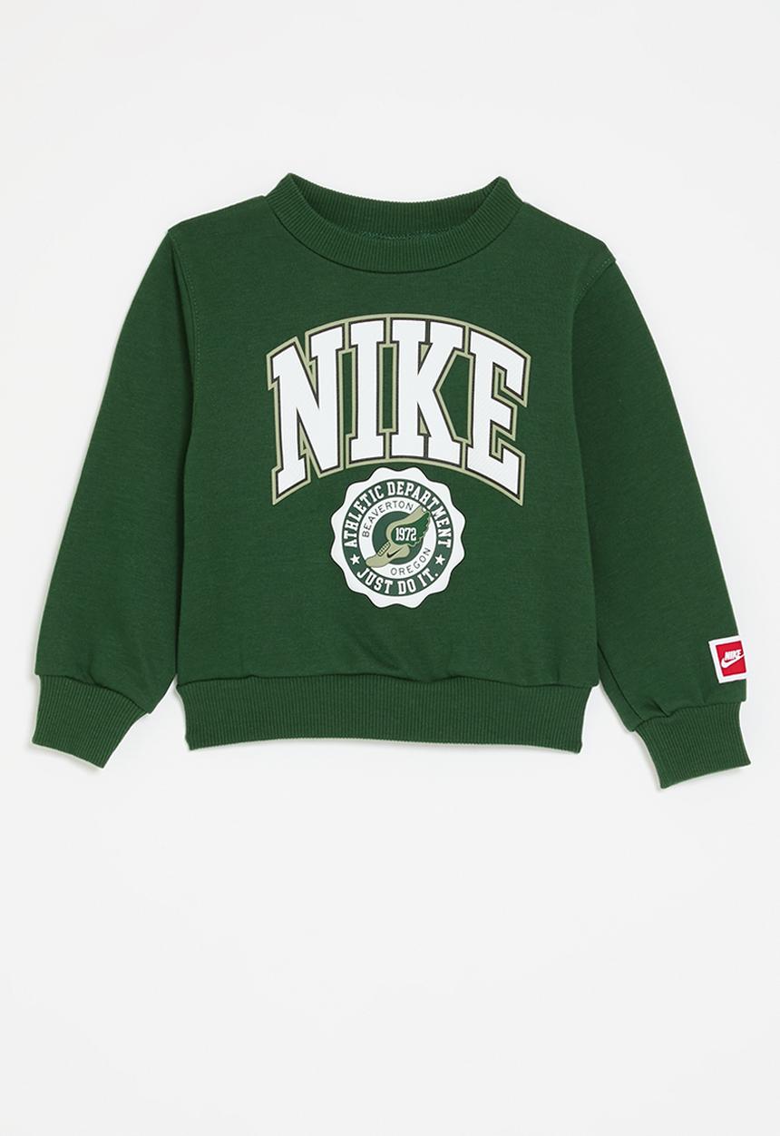 Nike - Nike pe french terry crewneck - green 
