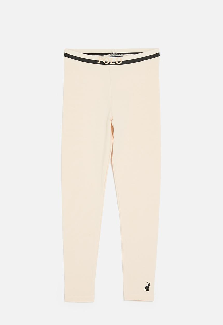 POLO - Girls sadie full length legging - sand