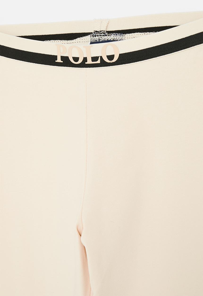 POLO - Girls sadie full length legging - sand