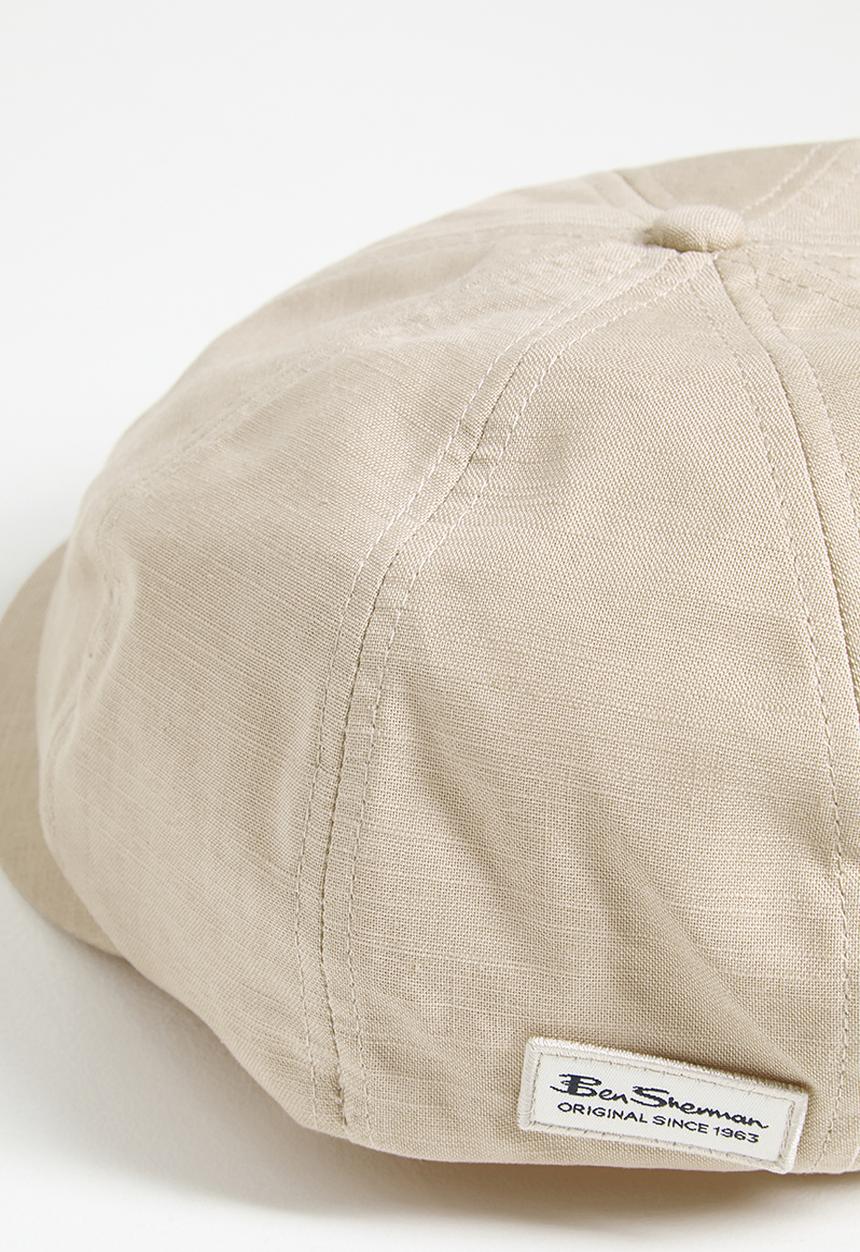 Ben Sherman - Ivy Linen Hat - Stone
