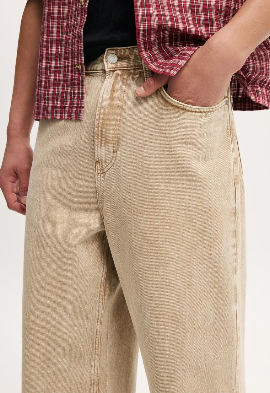 Cotton On - Super Baggy Jean - Washed Cinnamon