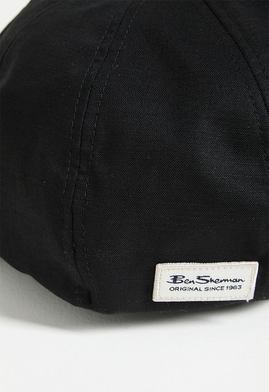 Ben Sherman - Ivy Linen Hat - Black