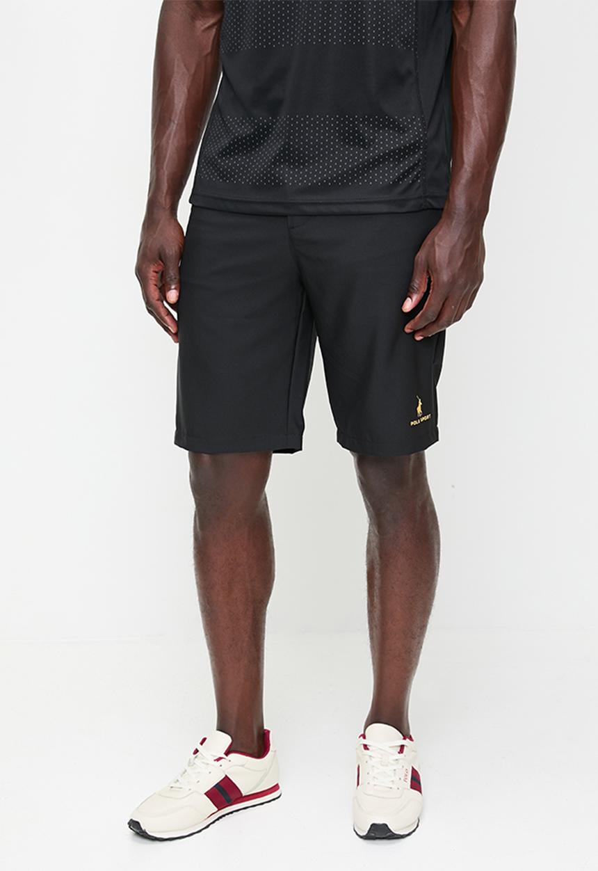 POLO - MONGEZI Sport Tech Golf Short - Black