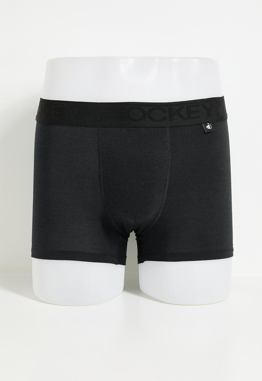 Jockey - U-Pouch short leg trunk 2 pack - navy/black