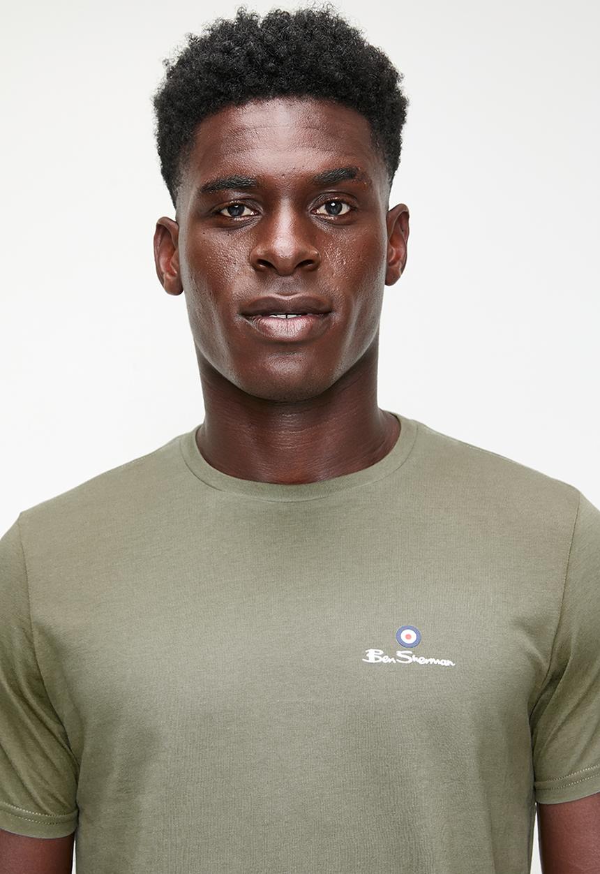 Ben Sherman - ESSENTIAL TARGET TEE - OLIVE