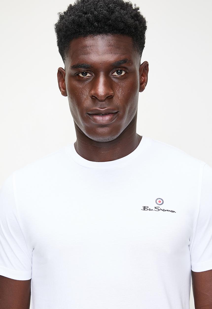 Ben Sherman - ESSENTIAL TARGET TEE - WHITE
