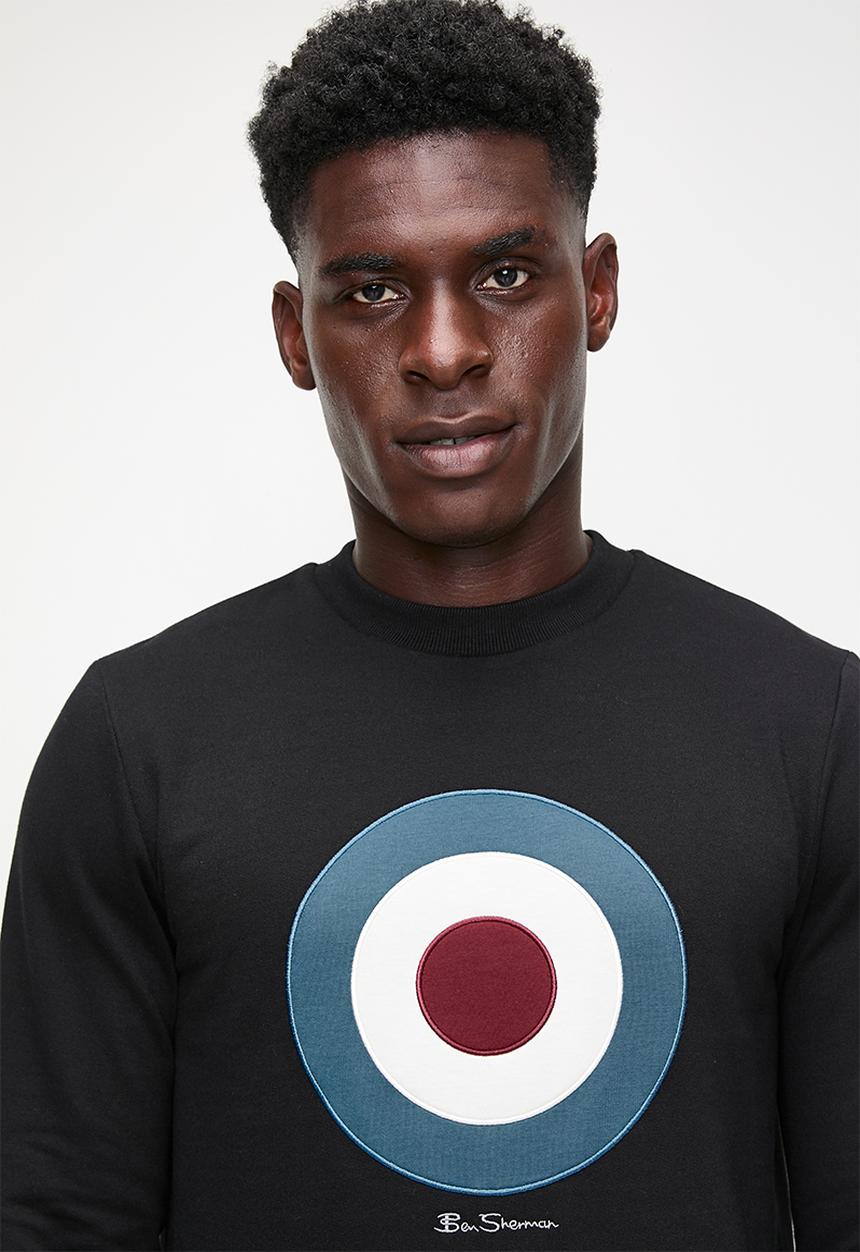 Ben Sherman - Target crew sweater 47812 - black