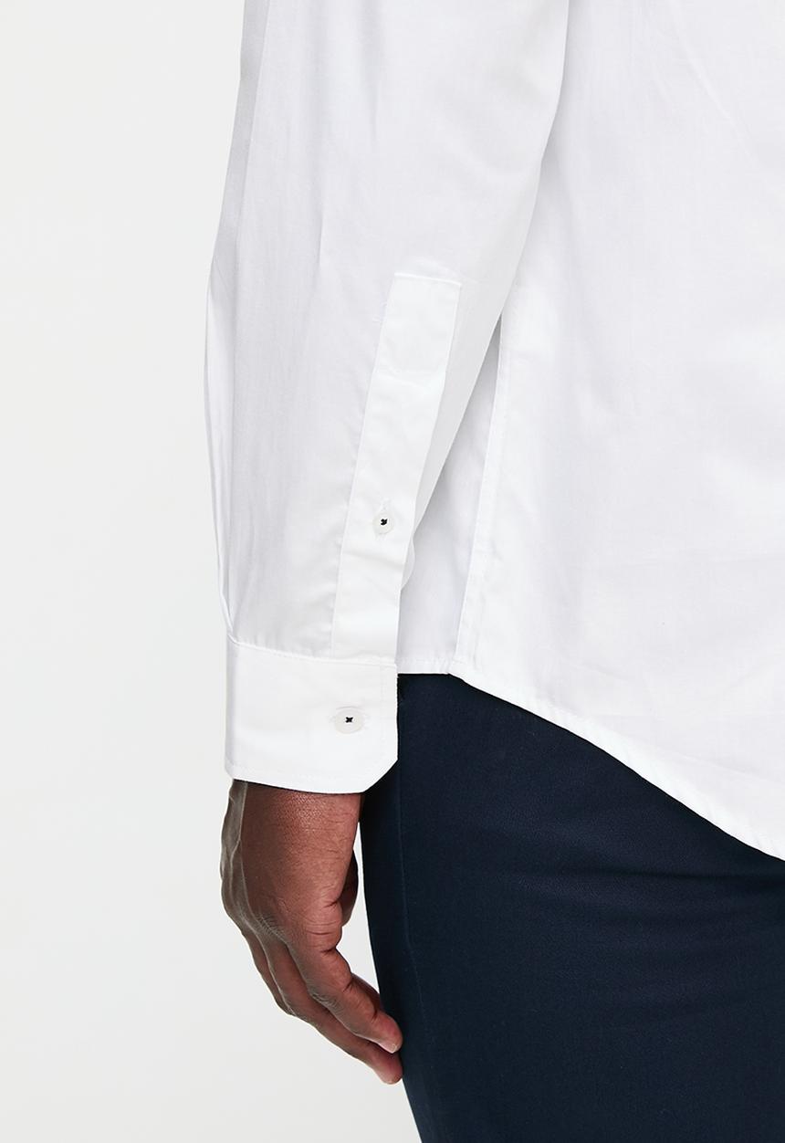 Ben Sherman - Essential target shirt long sleeve - white