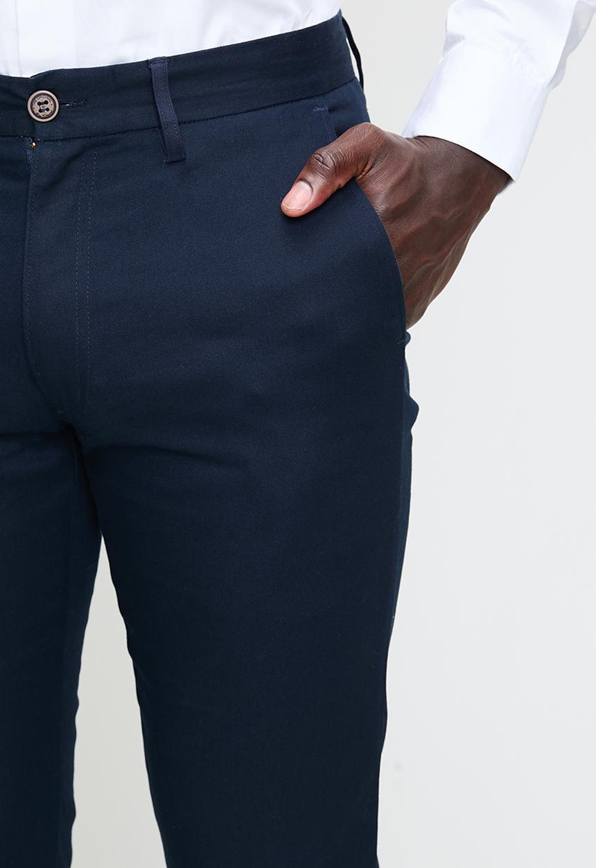 Ben Sherman - ESSENTIAL BEN SHERMAN CHINO PANT - NAVY
