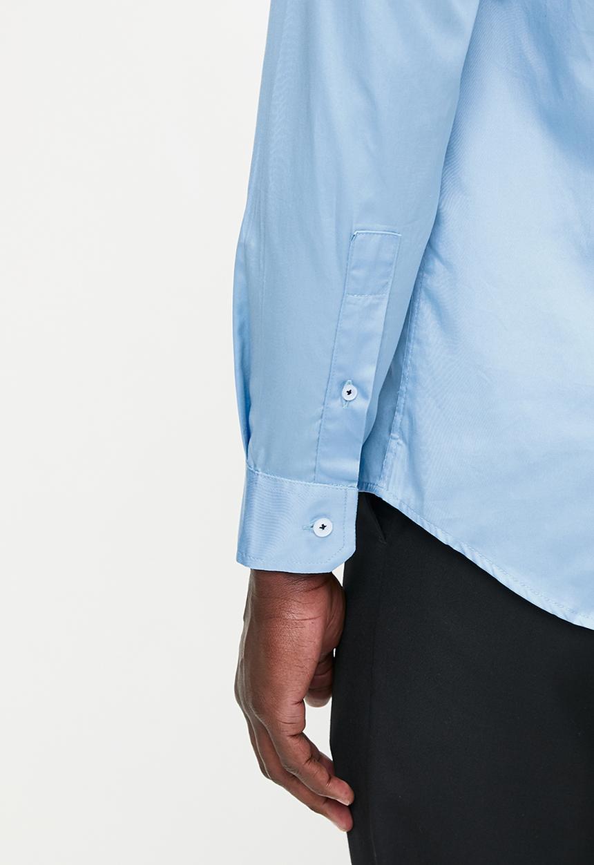 Ben Sherman - ESSENTIAL BEN SHERMAN SHIRT L/S - SKY
