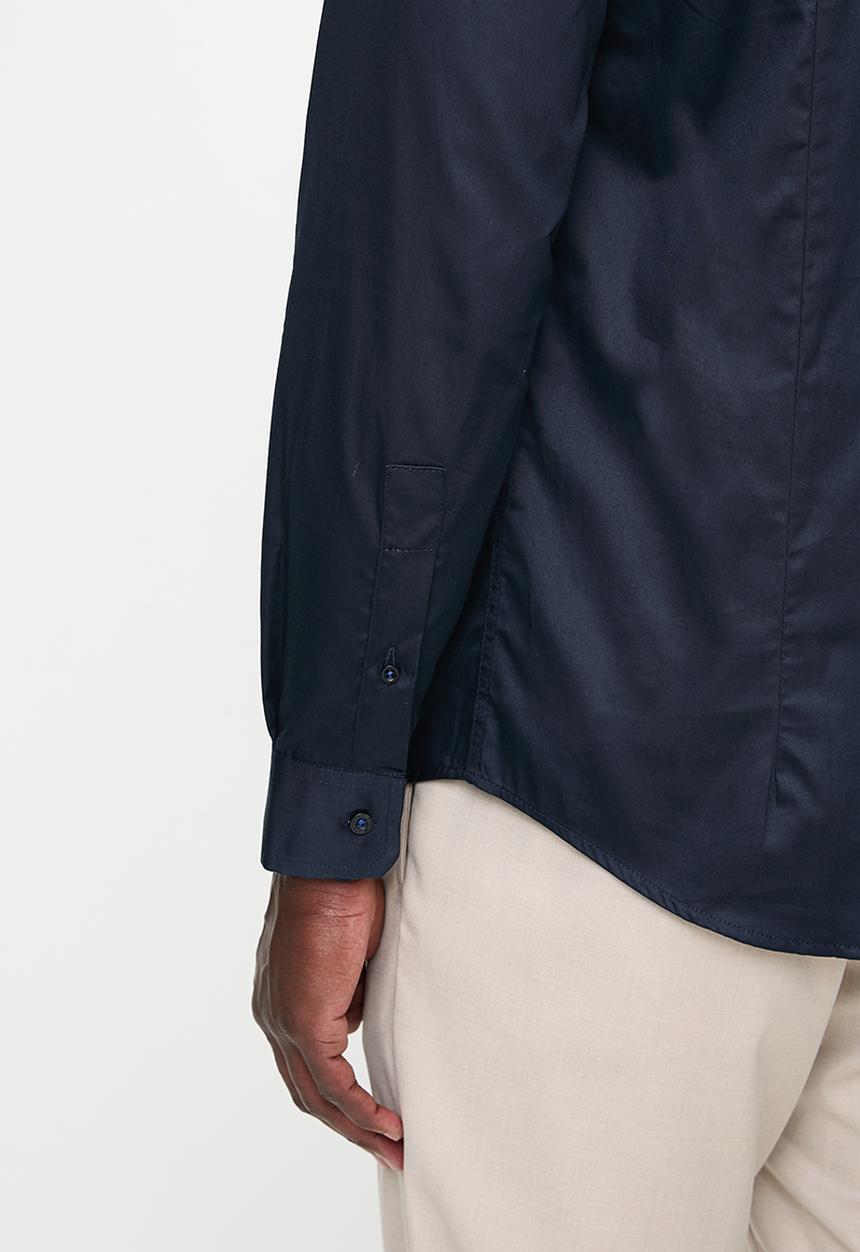 Ben Sherman - Essential target shirt long sleeve - navy