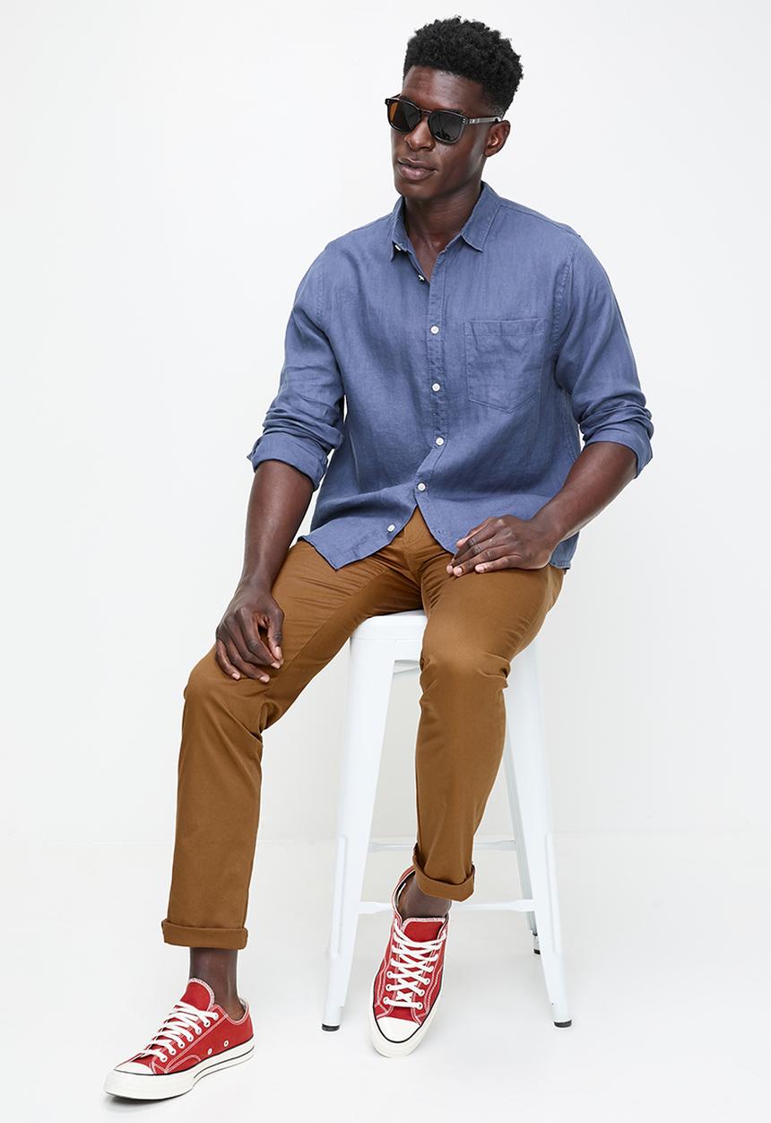 Ben Sherman - Essential ben sherman chino pant - walnut